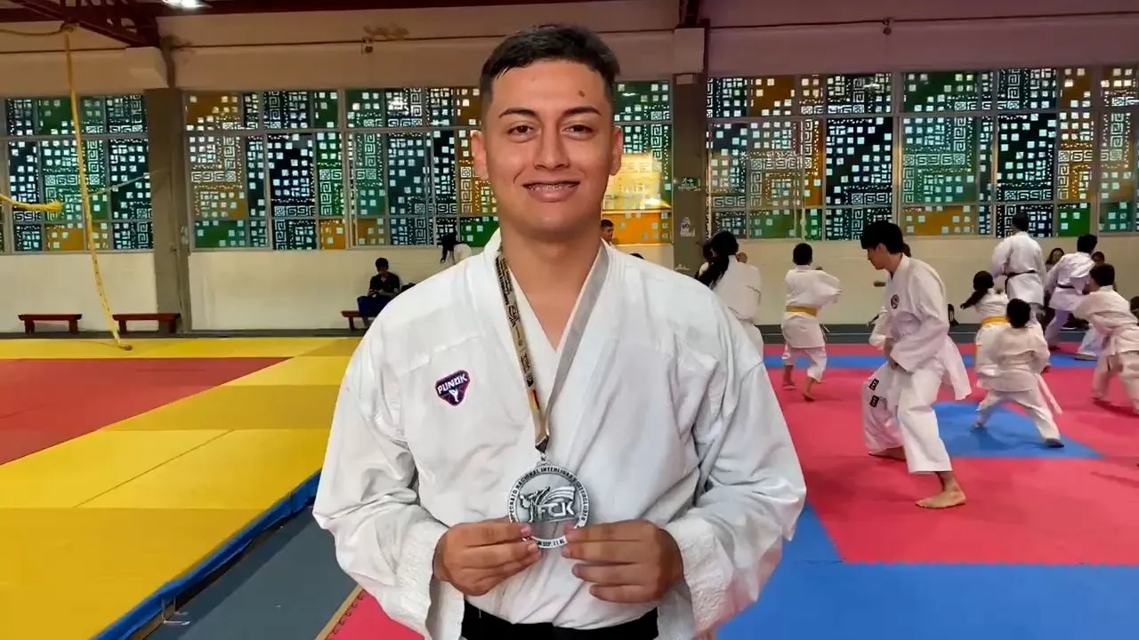 Karateca santandereano, ranking 1 de Colombia, avanza  con paso firme su preparación a Juegos Nacionales 2023