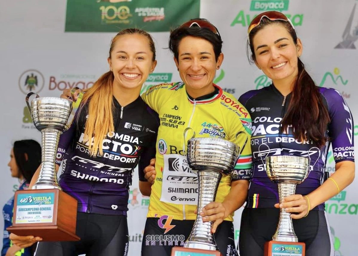 Ana Cristina Sanabria, campeona de la Vuelta a Boyacá Femenina 2023