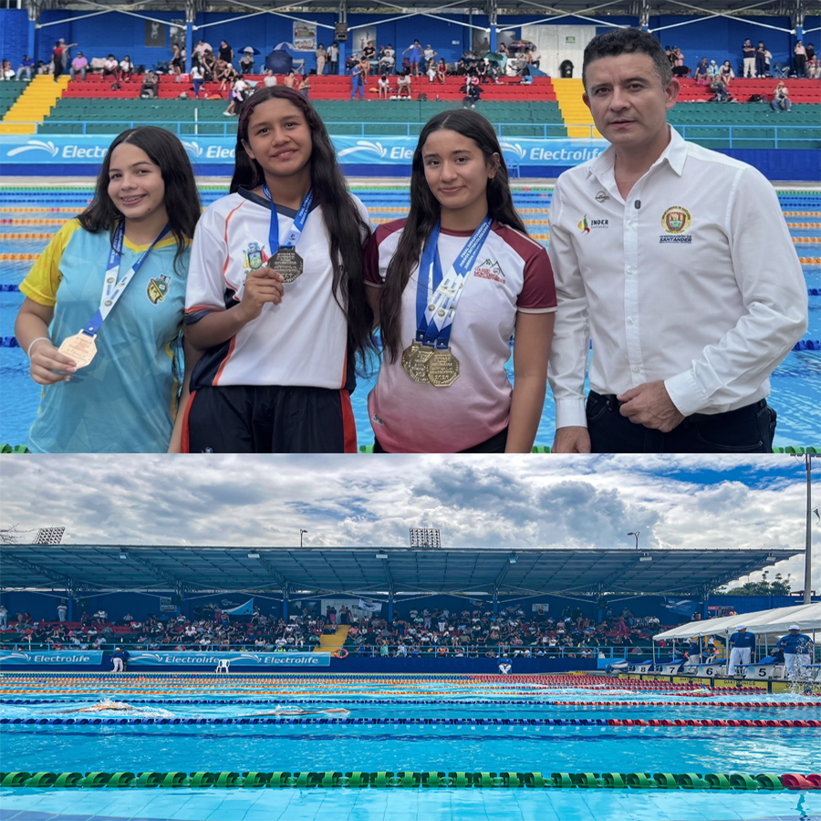 MÁS DE 180 DEPORTISTAS PARTICIPAN EN LA FASE DEPARTAMENTAL DE NATACIÓN DE LOS JUEGOS INTERCOLEGIADOS