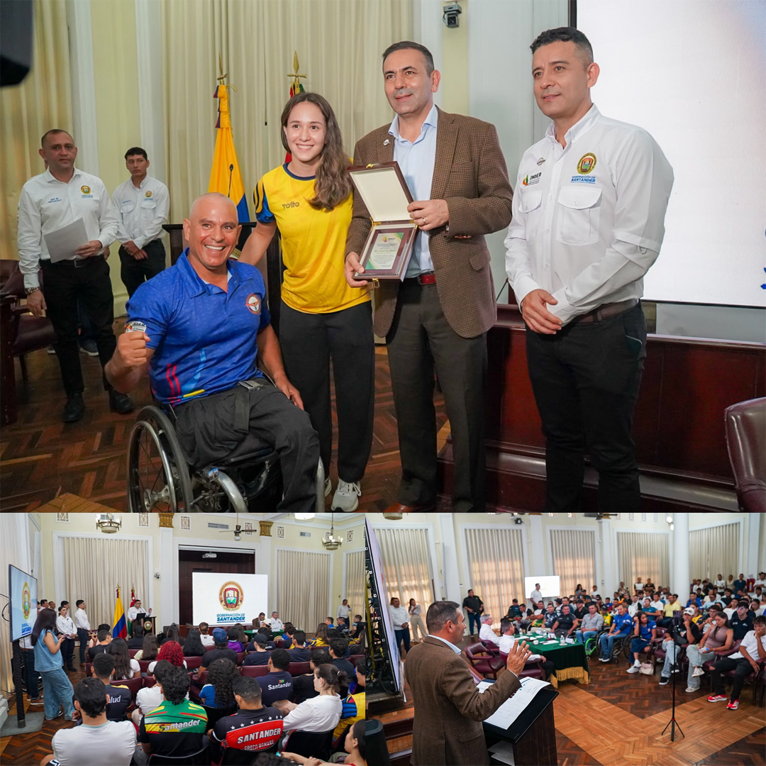 SANTANDER FORTALECE EL APOYO A SUS 213 DEPORTISTAS RUMBO A LOS JUEGOS DEPORTIVOS NACIONALES 2027